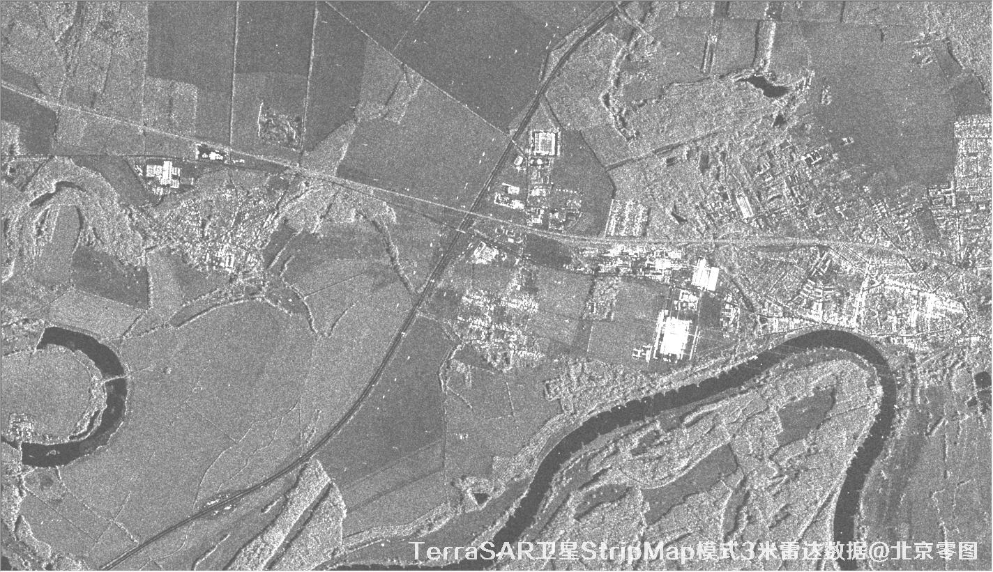 TerraSAR卫星StripMap模式的3米雷达数据