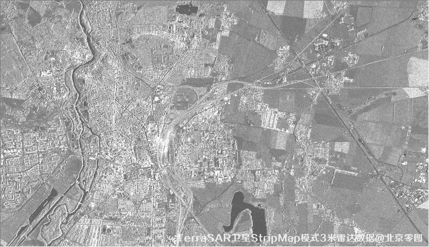 TerraSAR卫星StripMap模式的3米雷达数据