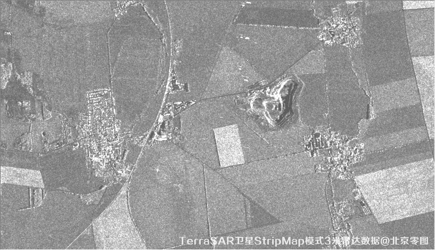 TerraSAR卫星StripMap模式的3米雷达数据