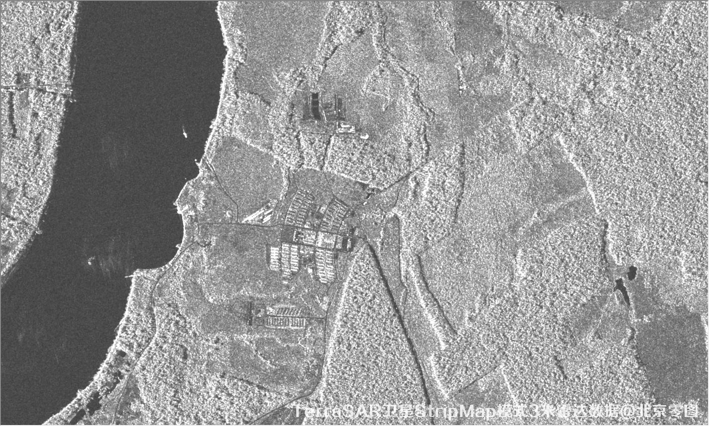 TerraSAR卫星StripMap模式的3米雷达数据