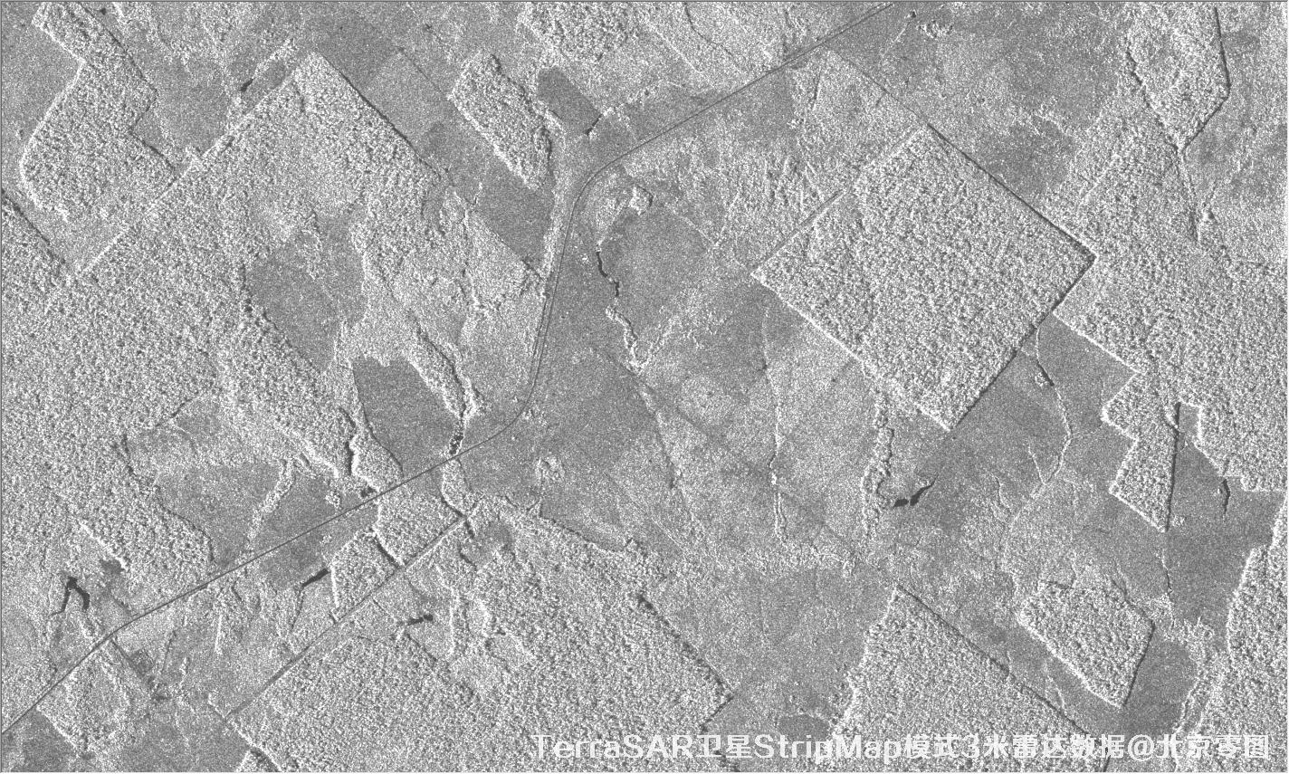 TerraSAR卫星StripMap模式的3米雷达数据