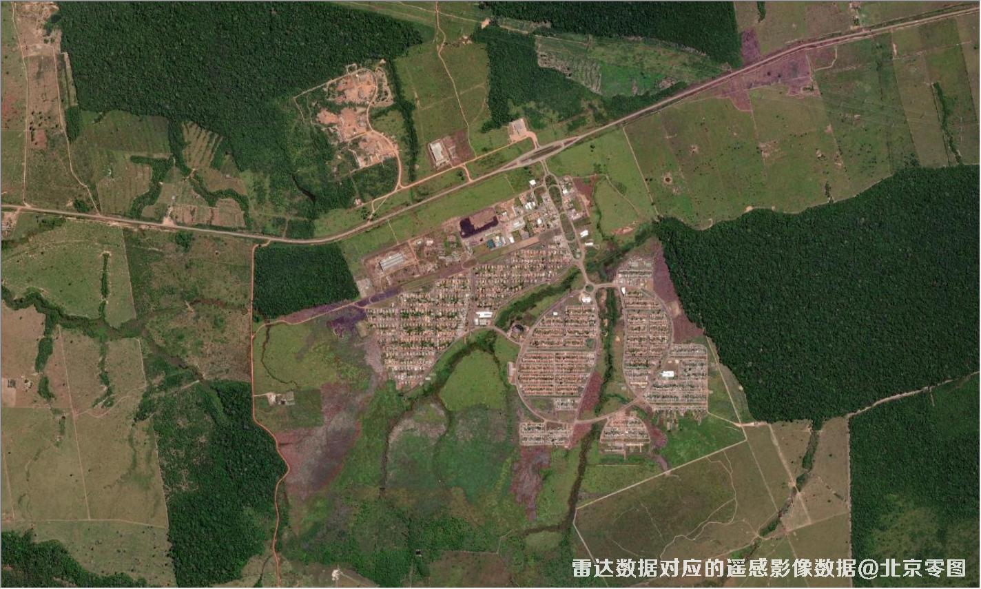 TerraSAR卫星StripMap模式的3米雷达数据