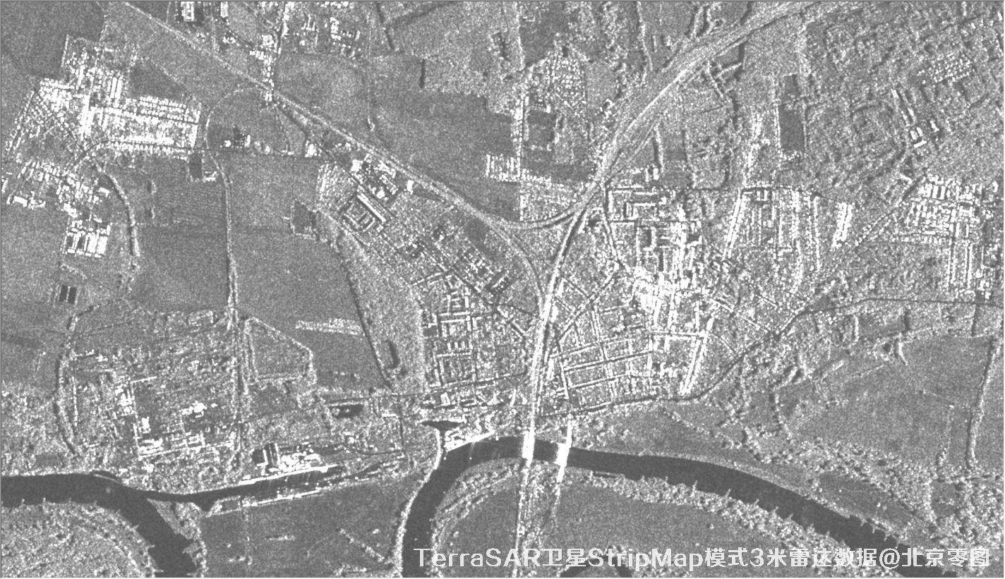 TerraSAR卫星StripMap模式的3米雷达数据