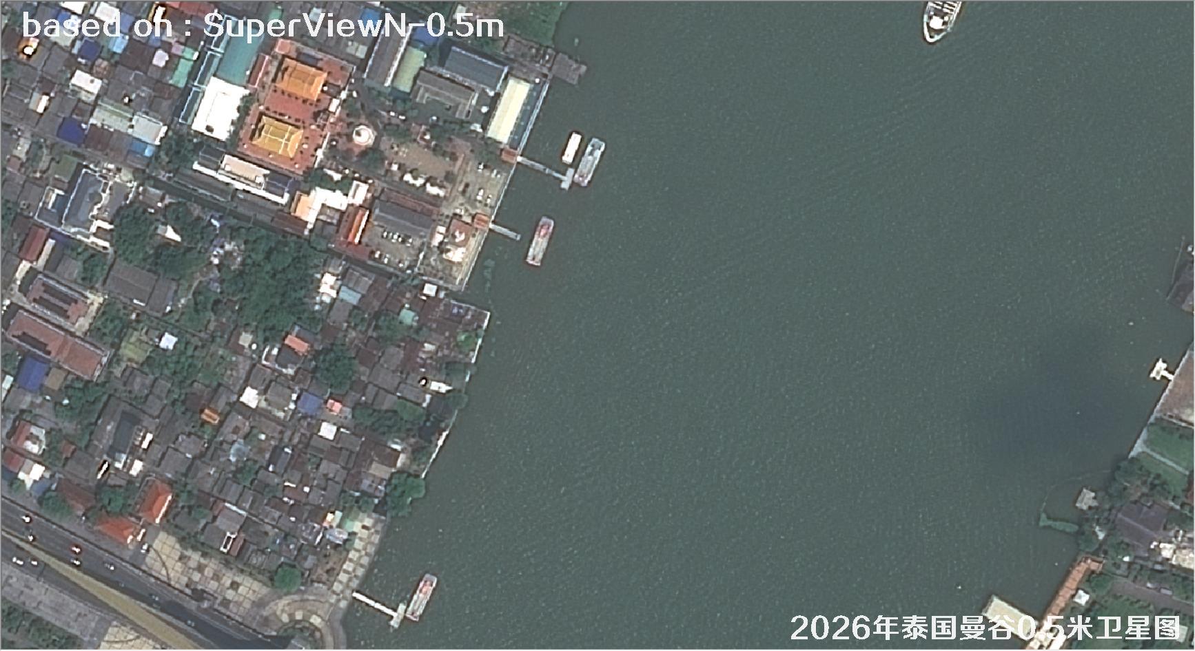 泰国曼谷2026年0.5米SuperView卫星影像图