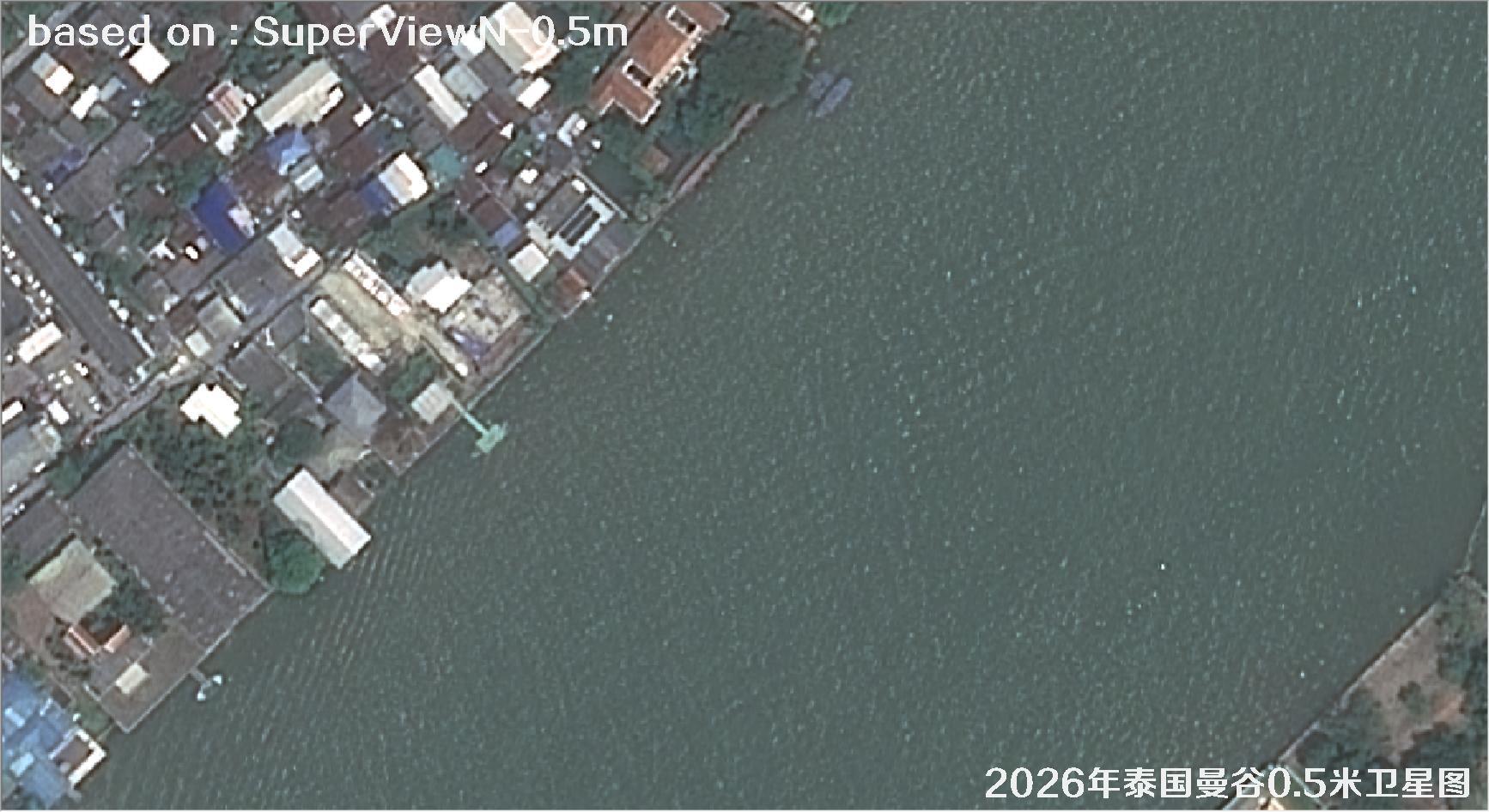 泰国曼谷2026年0.5米SuperView卫星影像图