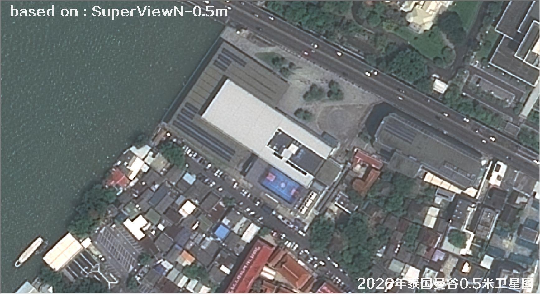 泰国曼谷2026年0.5米SuperView卫星影像图
