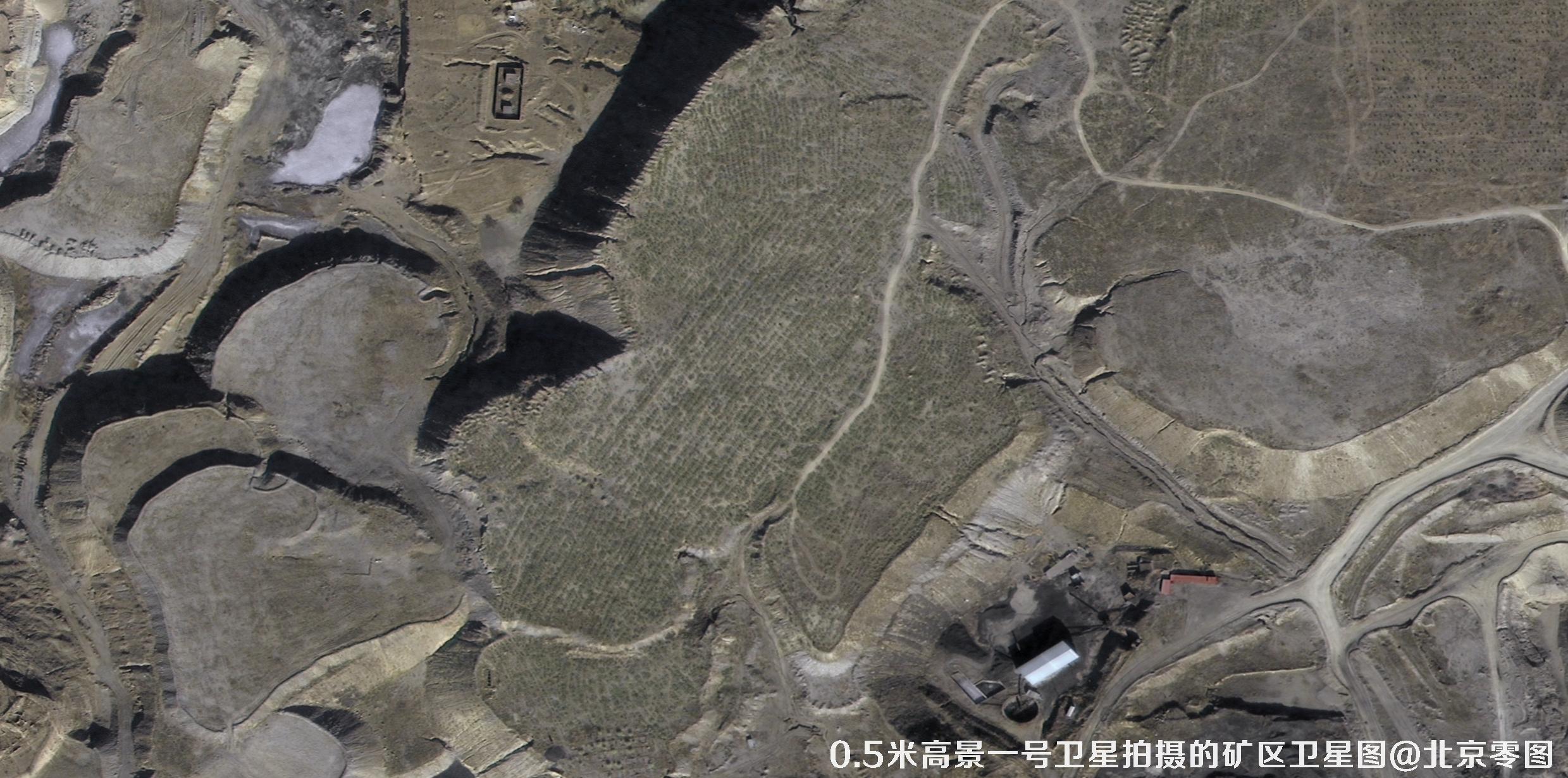 高景一号卫星拍摄的0.5米历史卫星图
