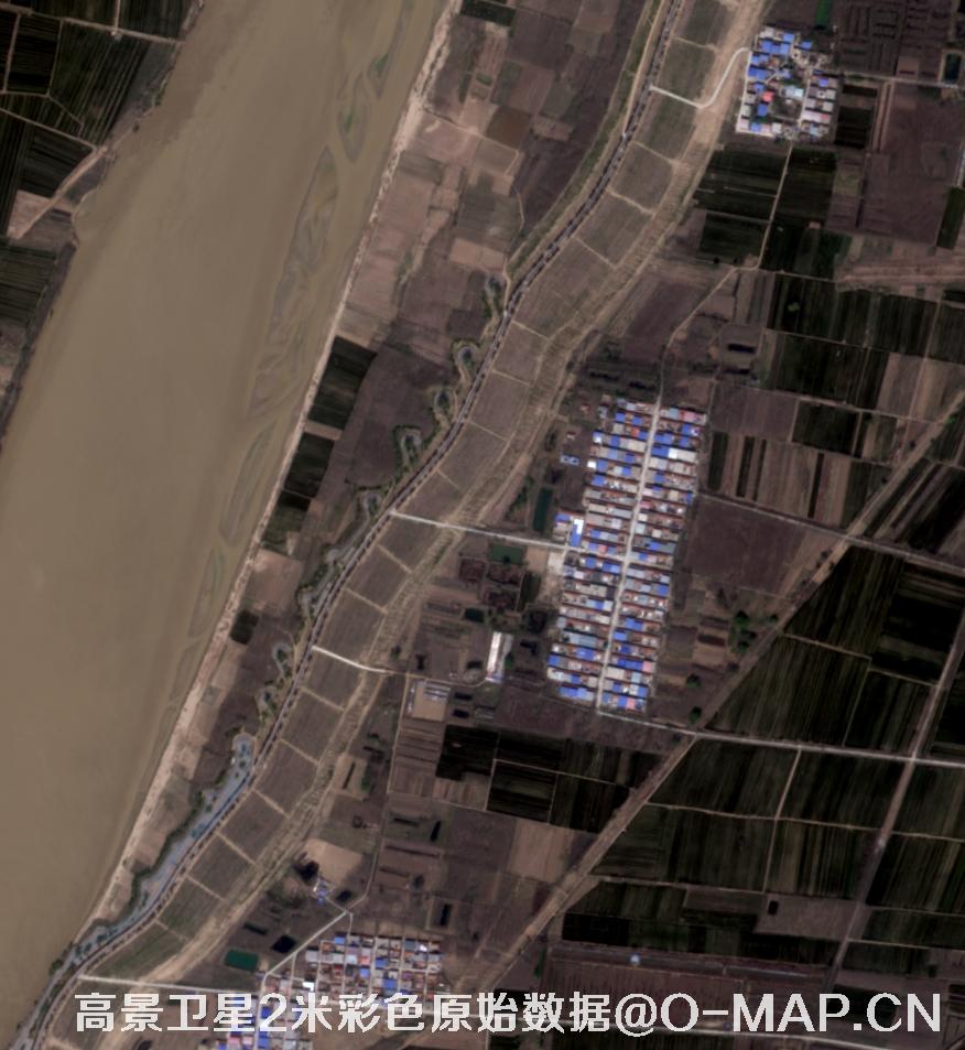 SuperView高景一号卫星的2米彩色原始数据