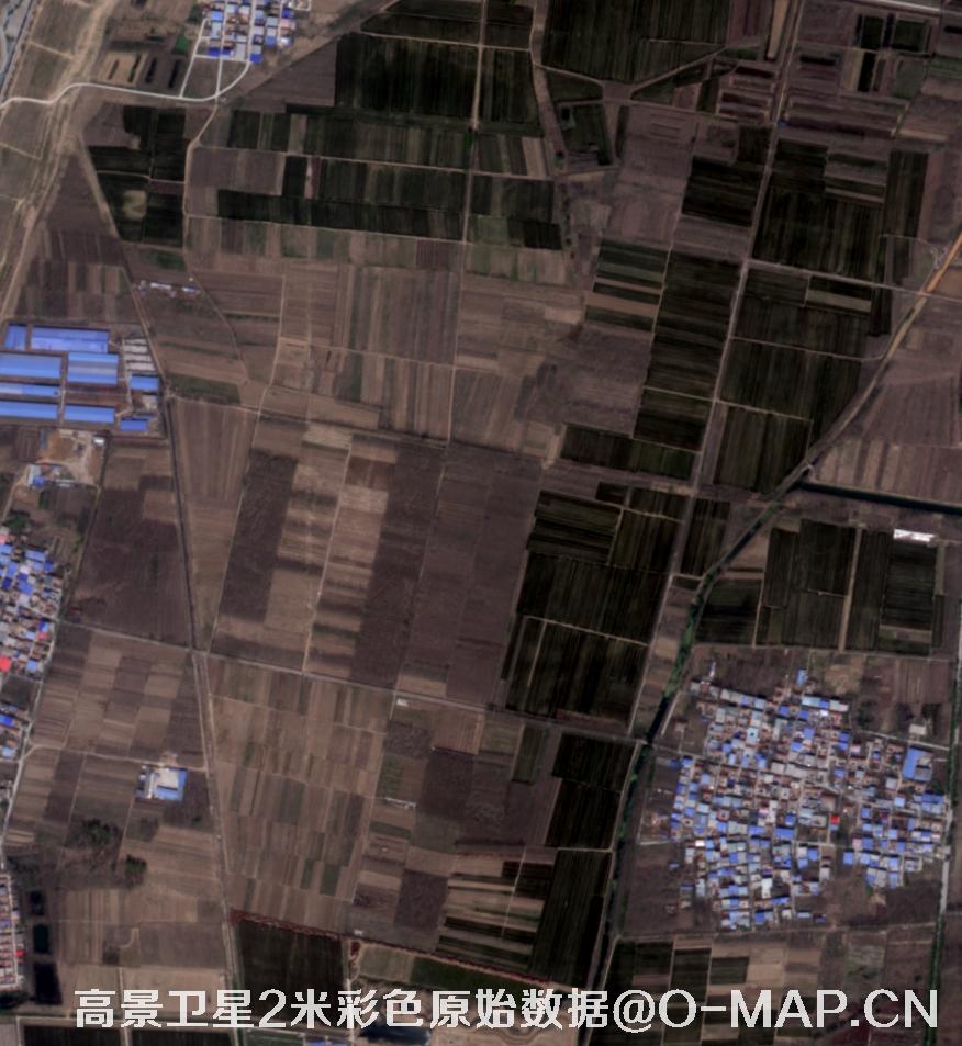 SuperView高景一号卫星的2米彩色原始数据