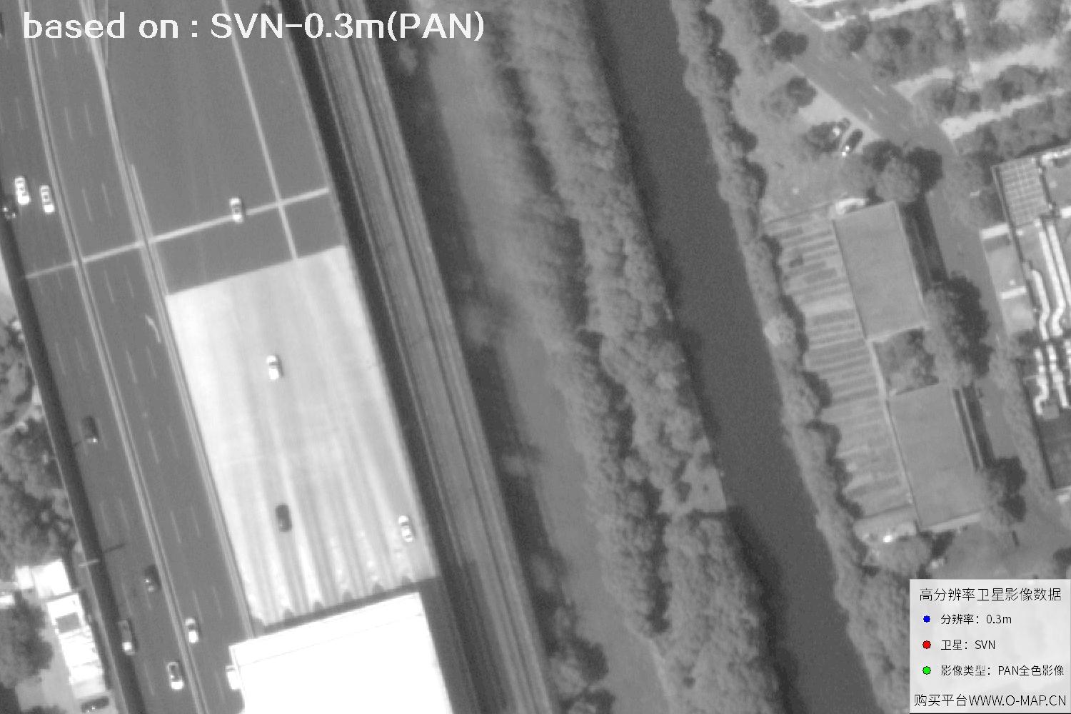 国产0.3米SVN卫星PAN全色图像14