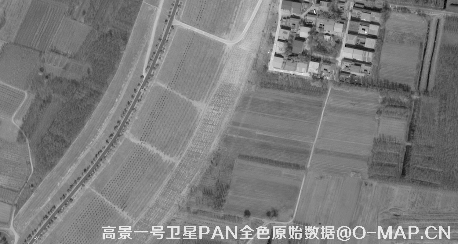 SuperView高景一号卫星的全色原始数据