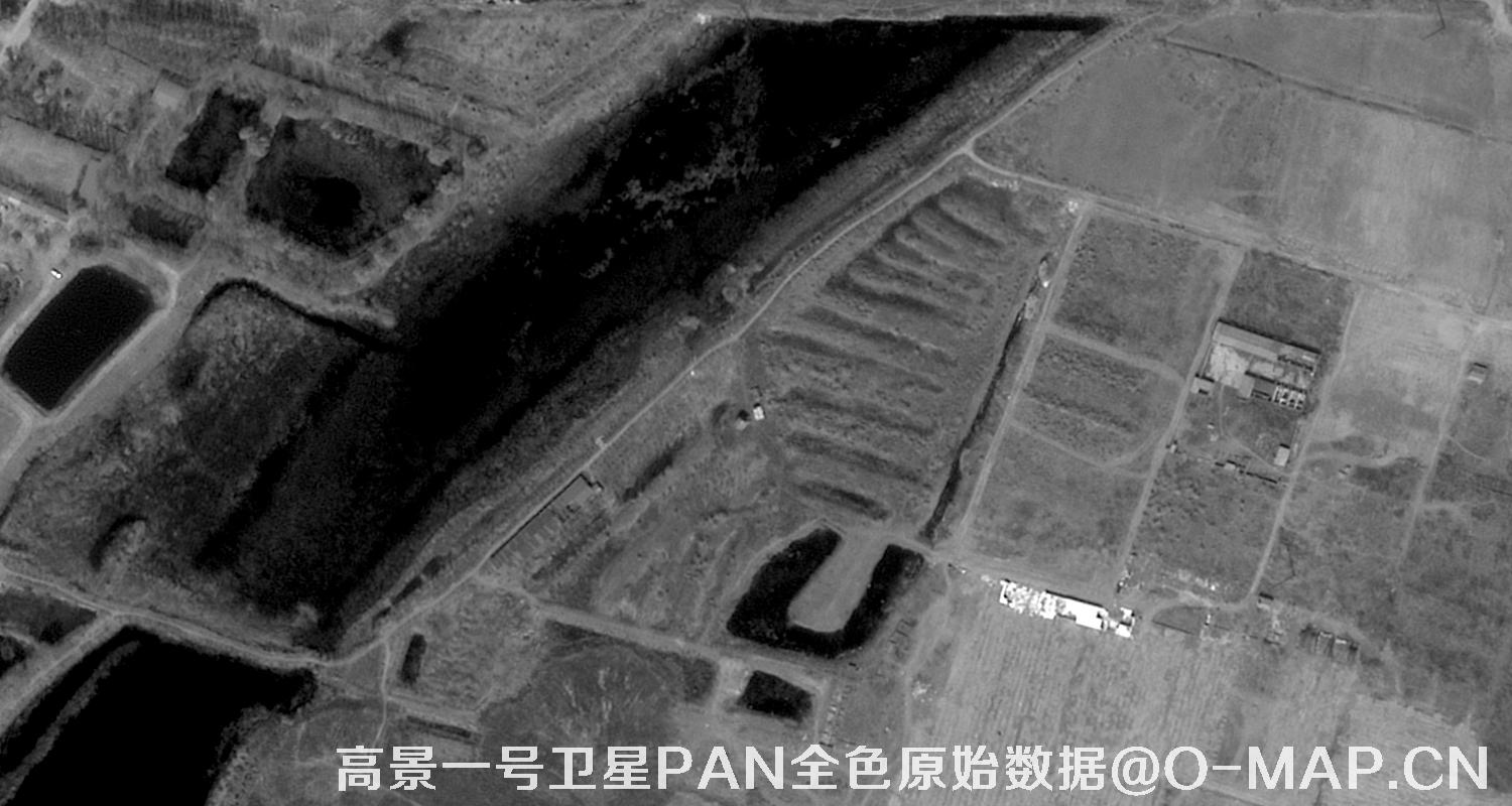 SuperView高景一号卫星的全色原始数据