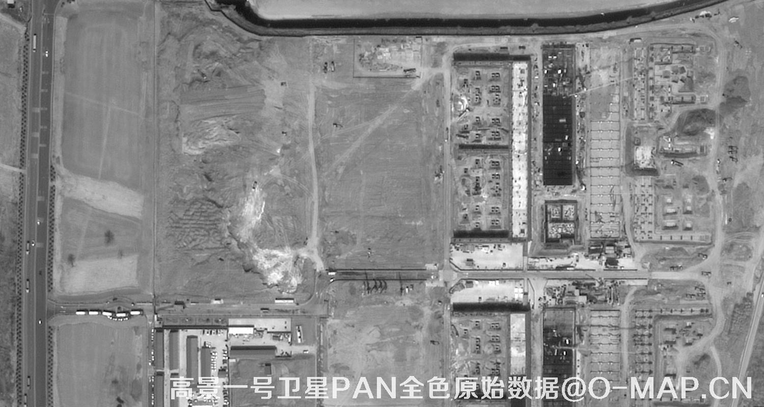 SuperView高景一号卫星的全色原始数据