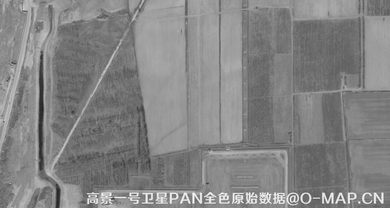 SuperView高景一号卫星的全色原始数据