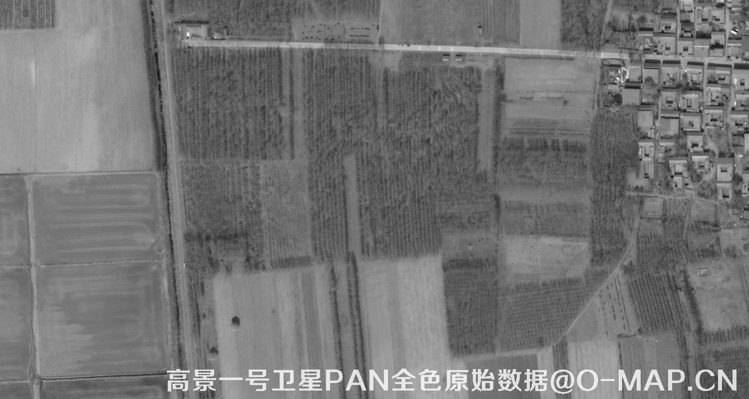 SuperView高景一号卫星的全色原始数据