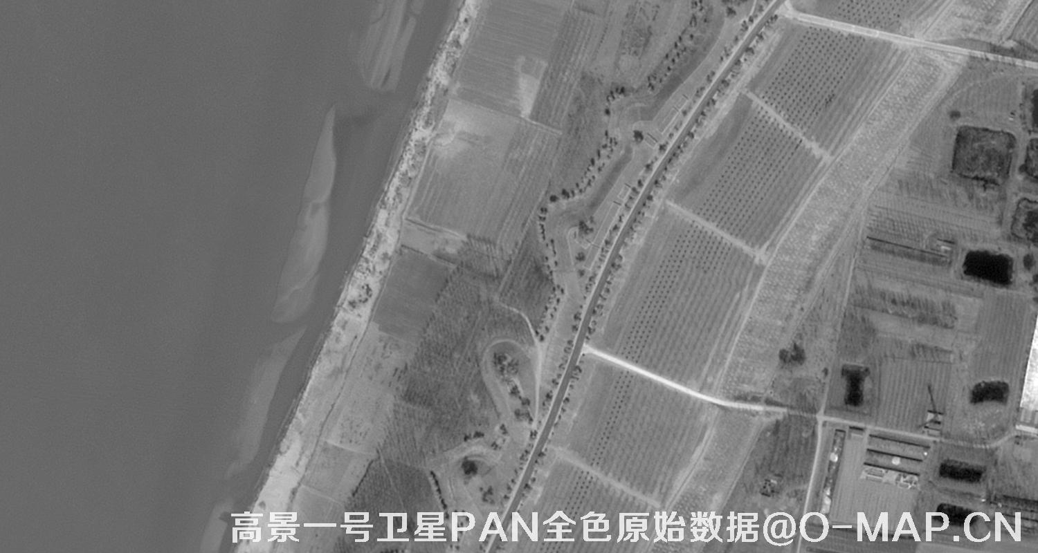 SuperView高景一号卫星的全色原始数据