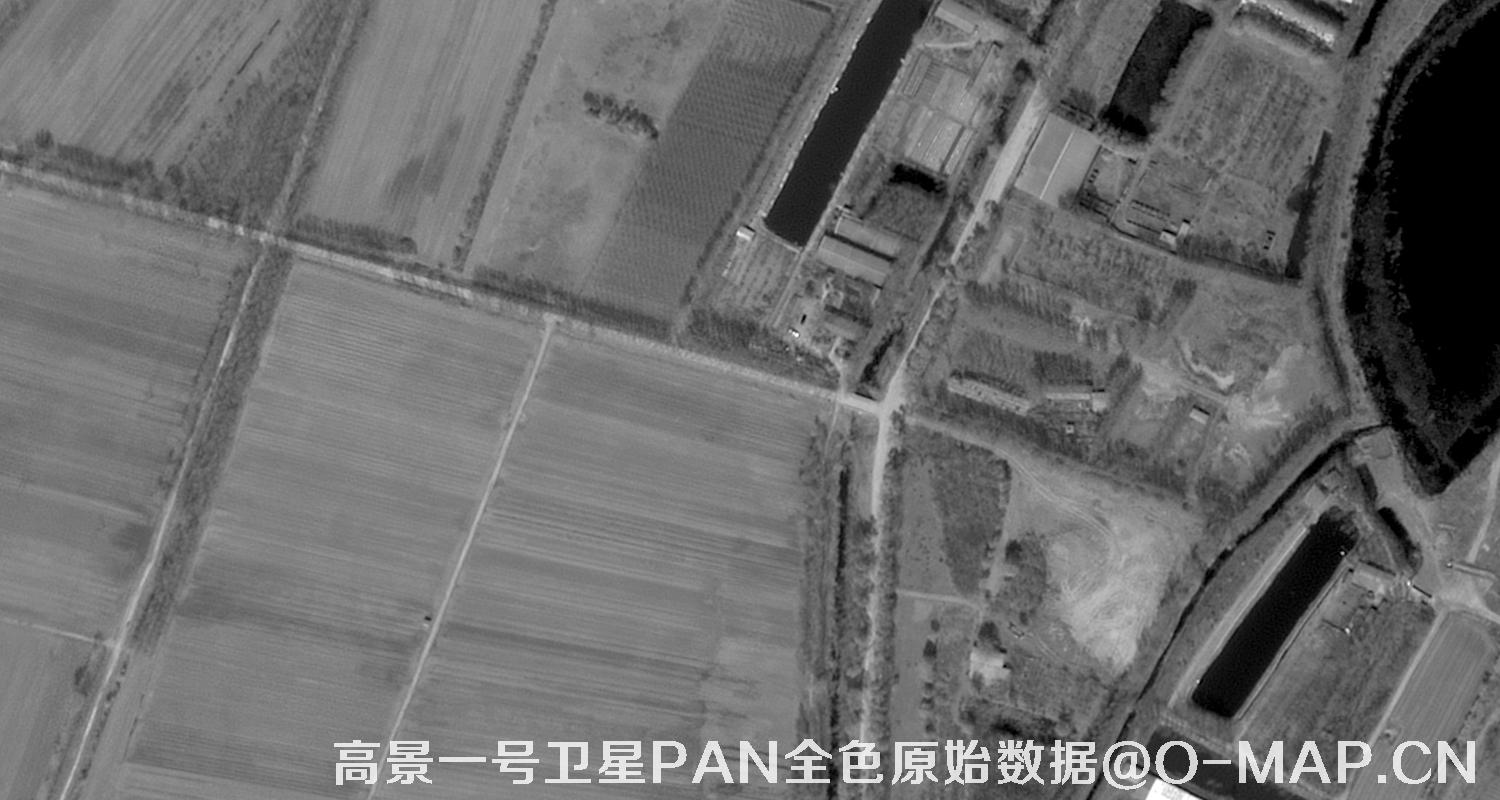 SuperView高景一号卫星的全色原始数据