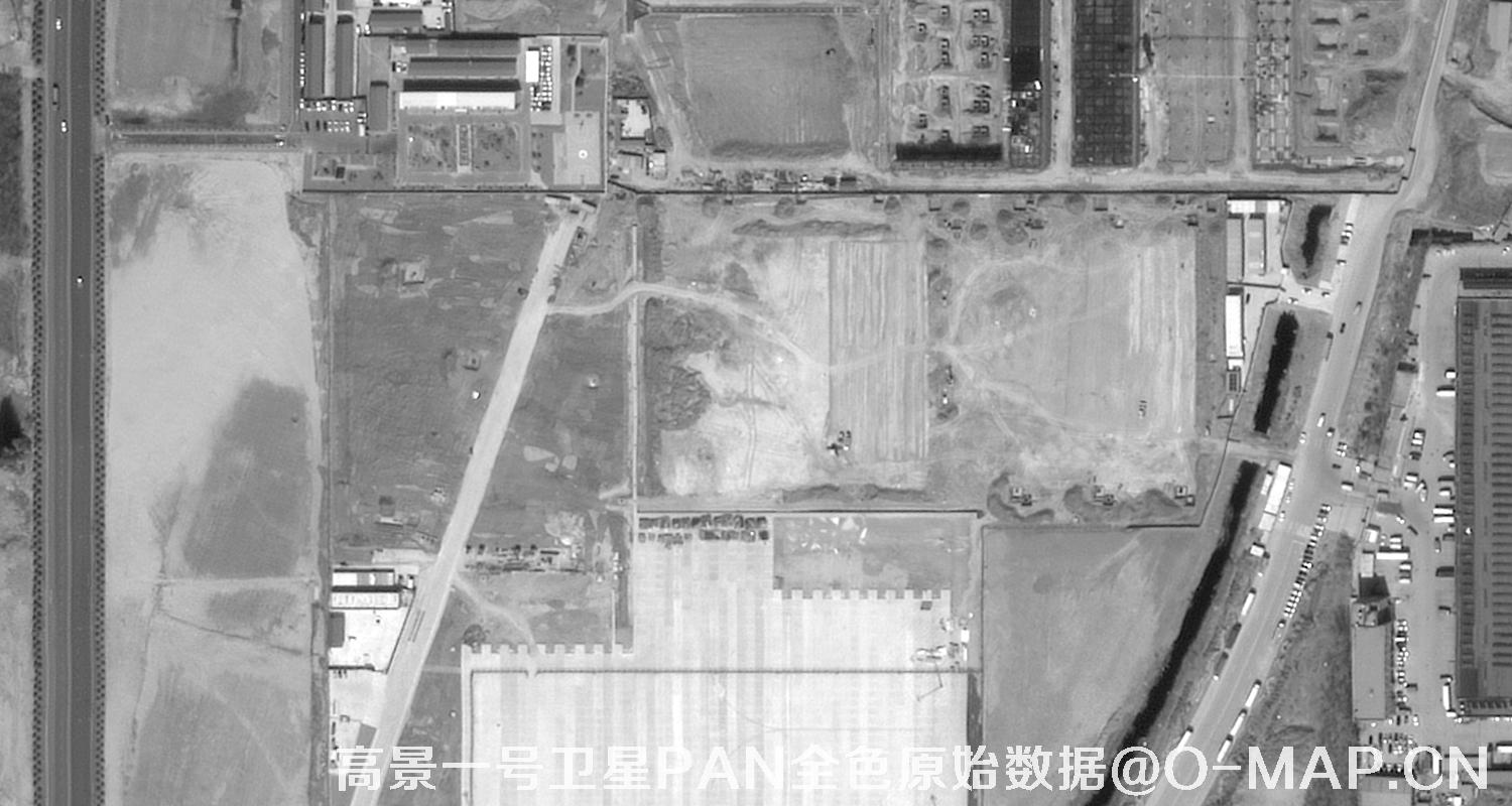 SuperView高景一号卫星的全色原始数据