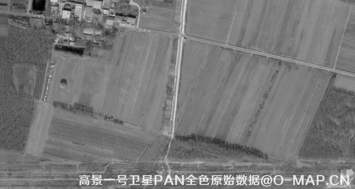 SuperView高景一号卫星的全色原始数据