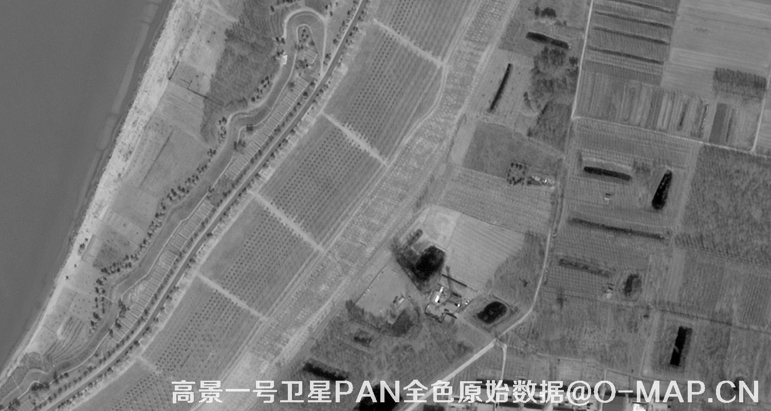 SuperView高景一号卫星的全色原始数据