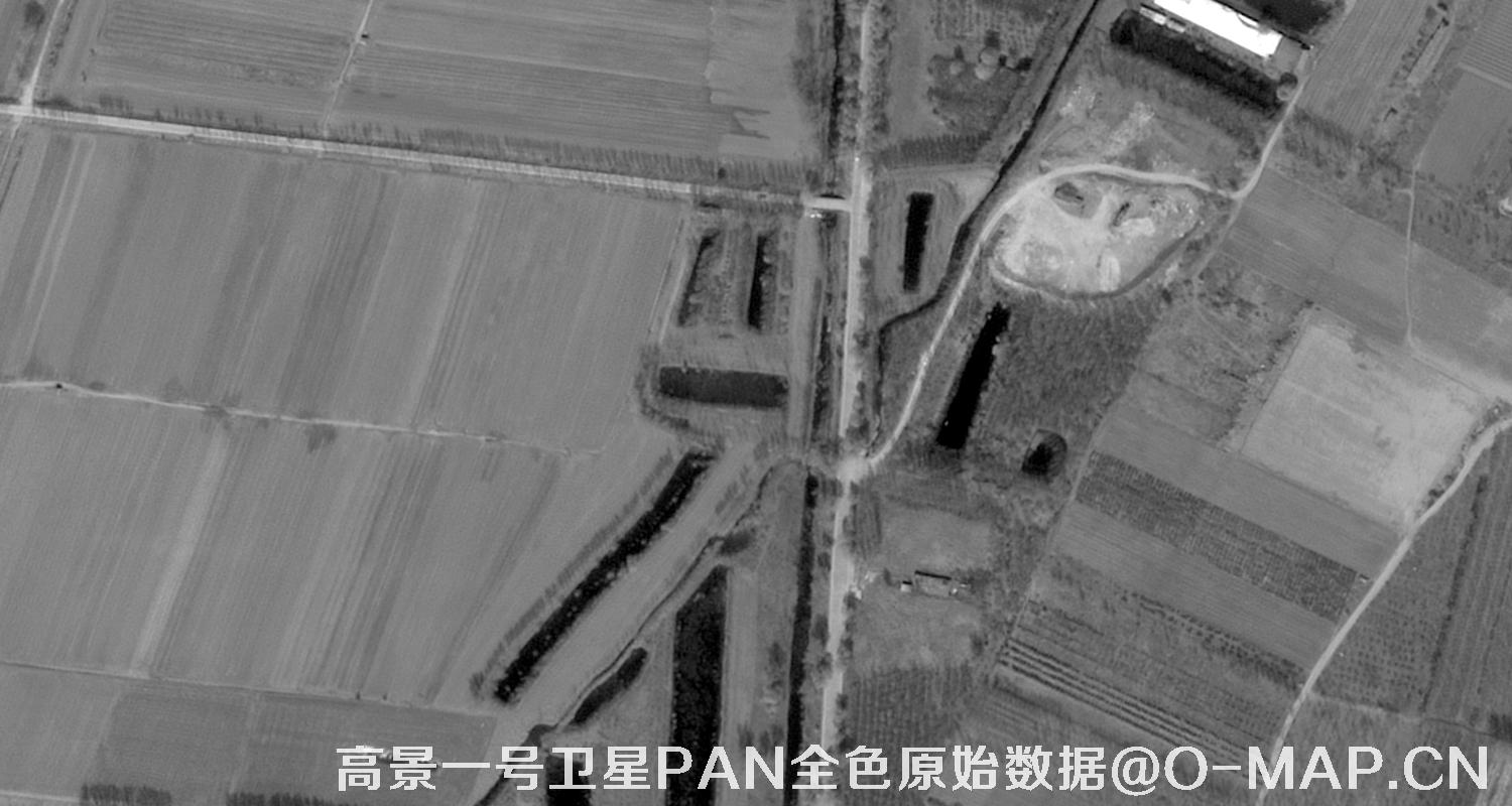 SuperView高景一号卫星的全色原始数据