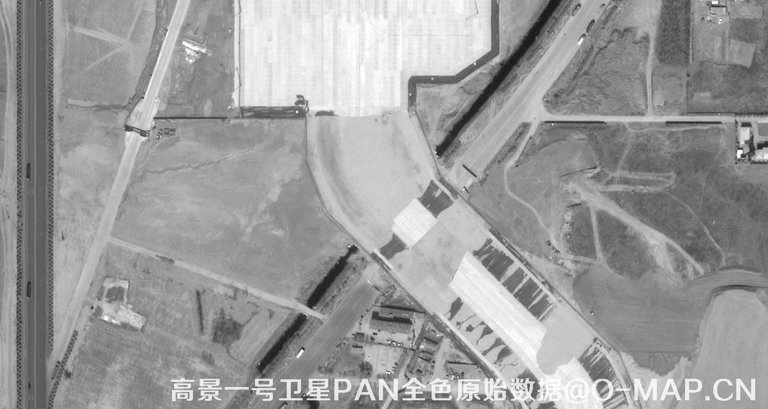 SuperView高景一号卫星的全色原始数据