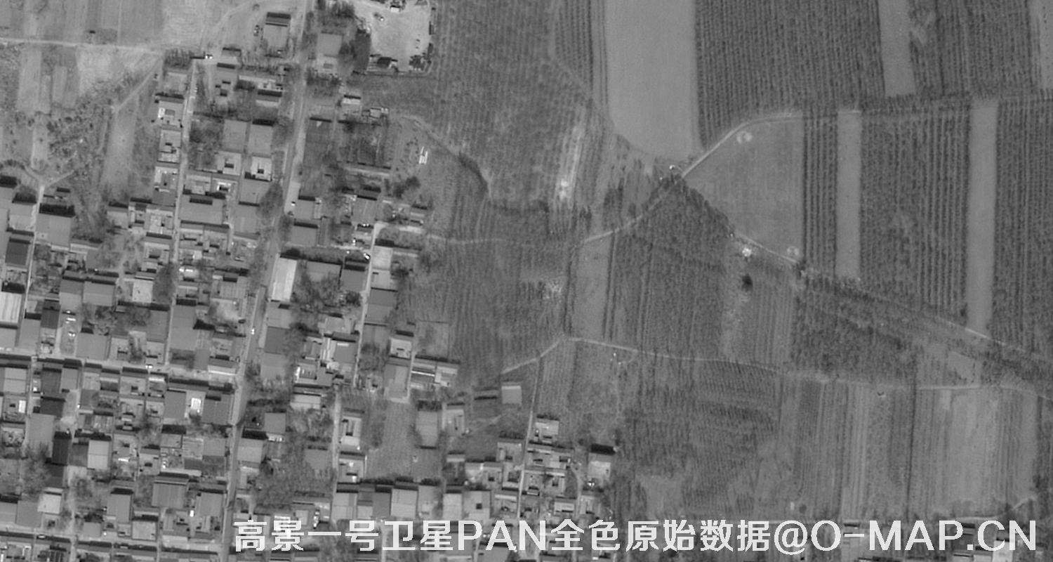 SuperView高景一号卫星的全色原始数据