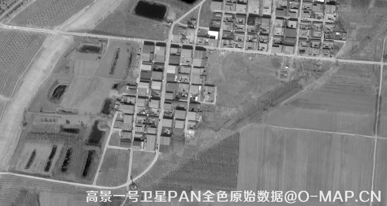 SuperView高景一号卫星的全色原始数据