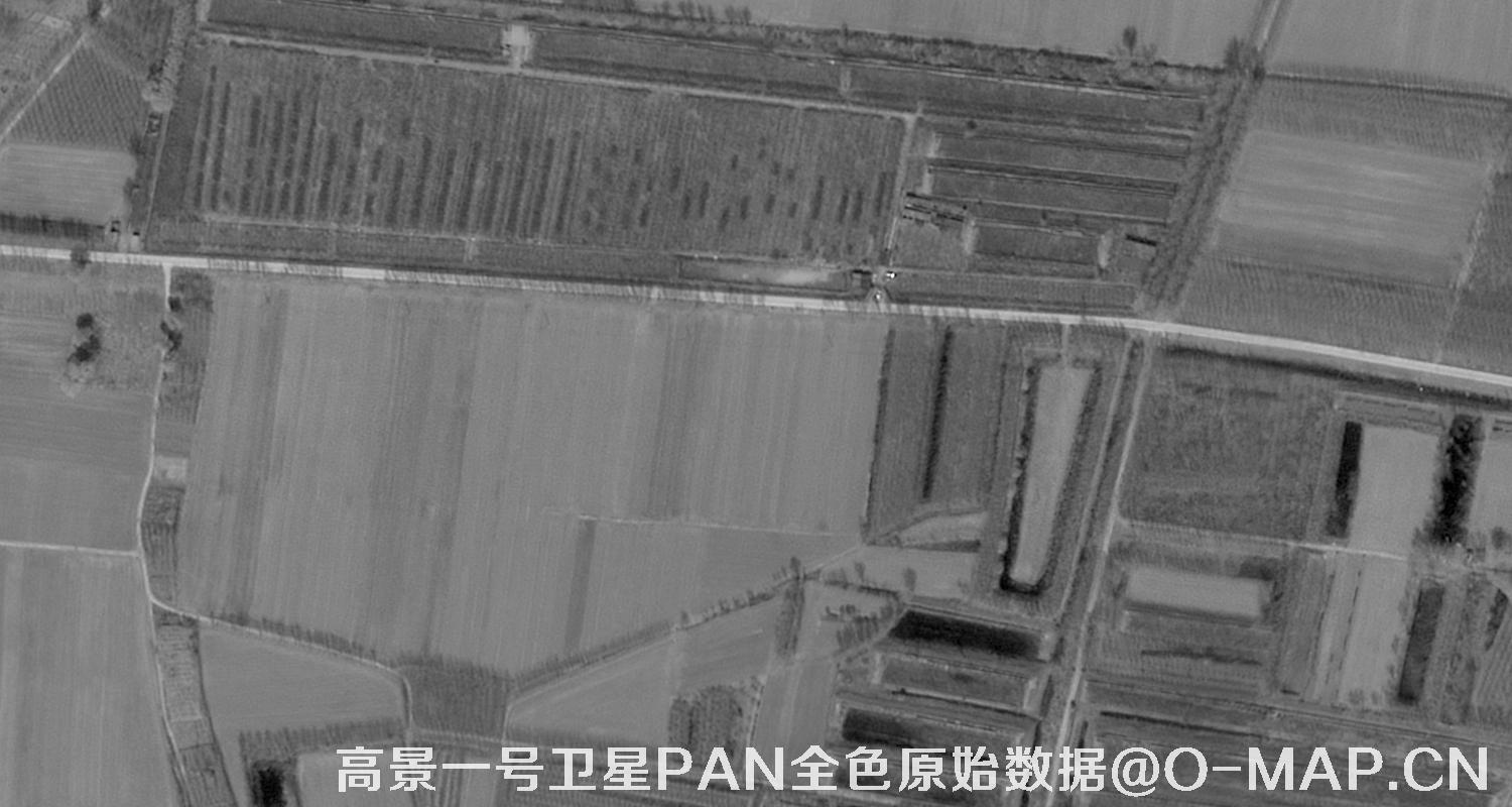 SuperView高景一号卫星的全色原始数据