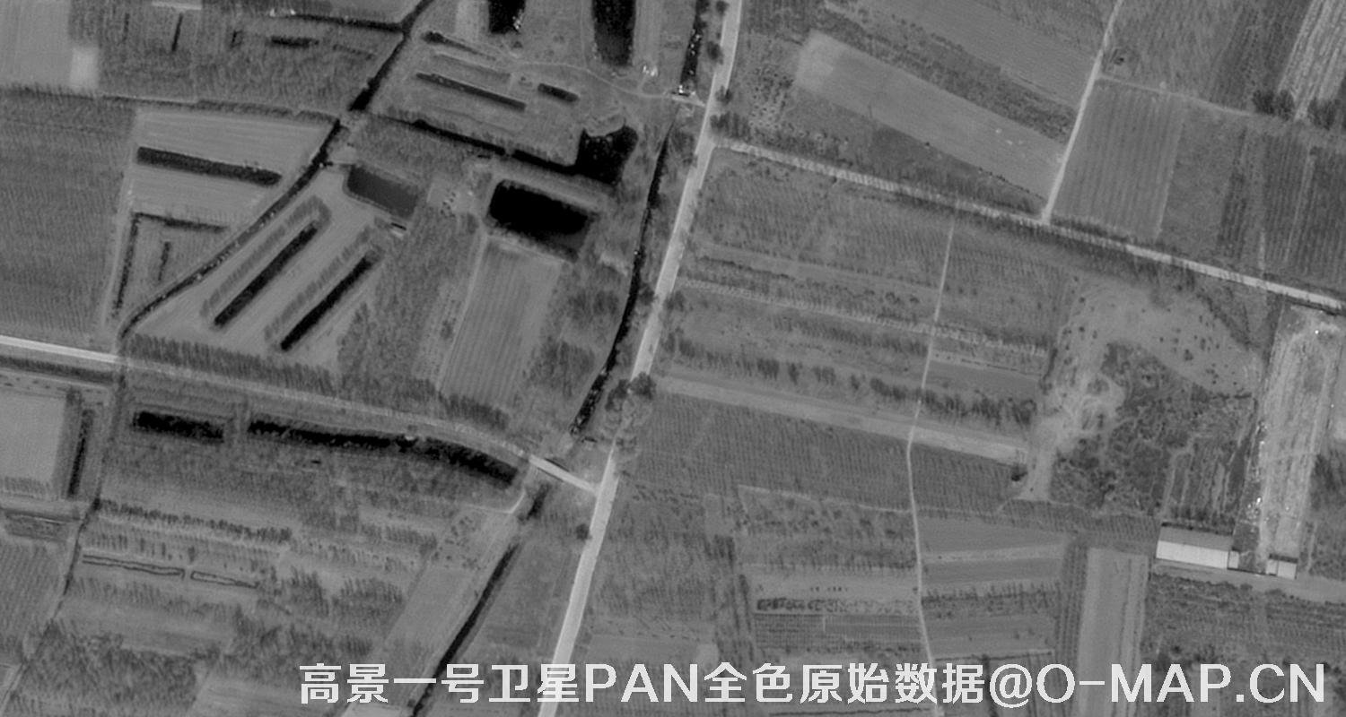 SuperView高景一号卫星的全色原始数据