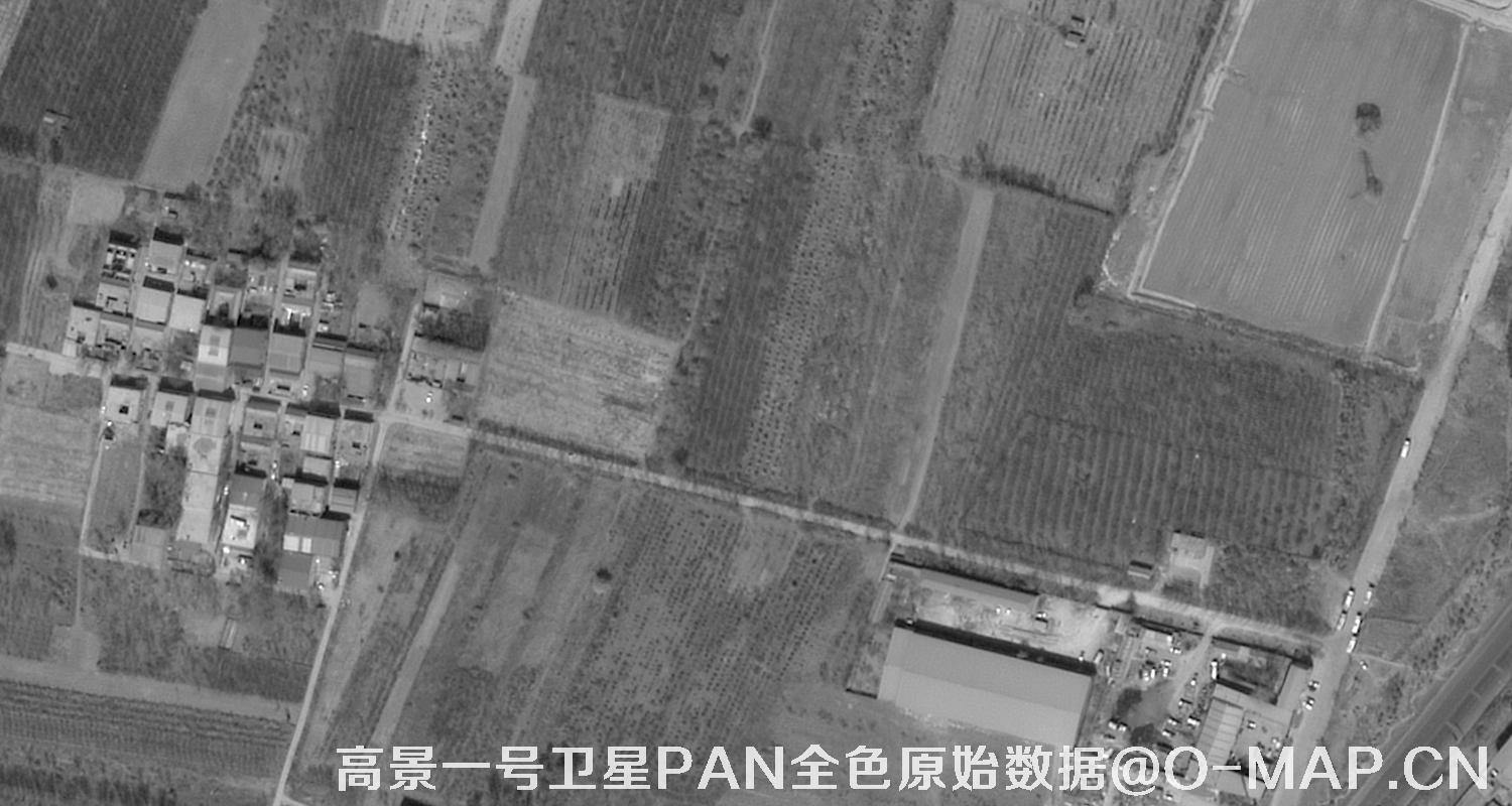 SuperView高景一号卫星的全色原始数据