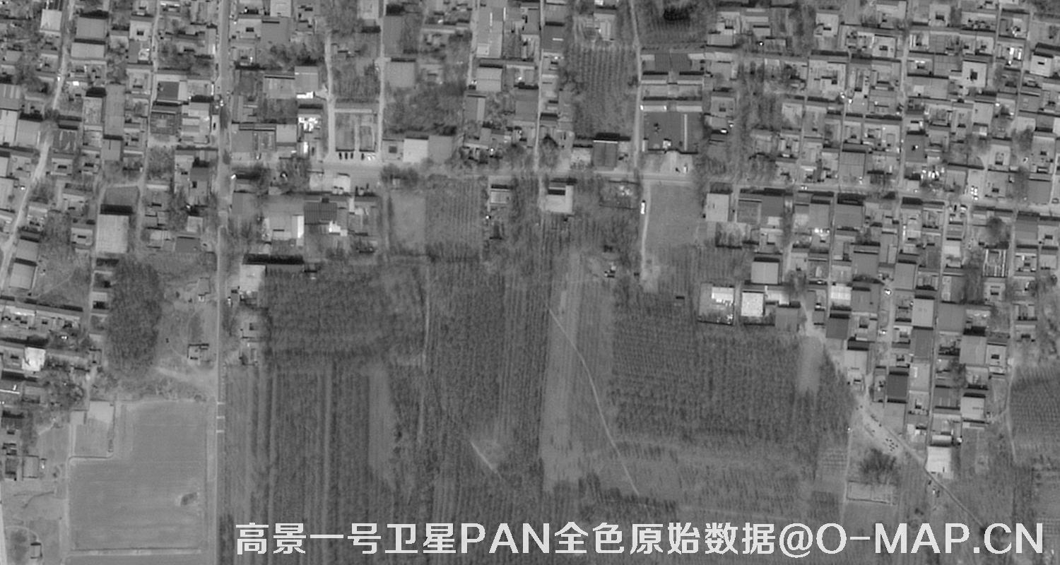 SuperView高景一号卫星的全色原始数据
