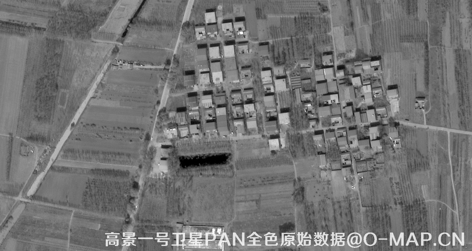 SuperView高景一号卫星的全色原始数据
