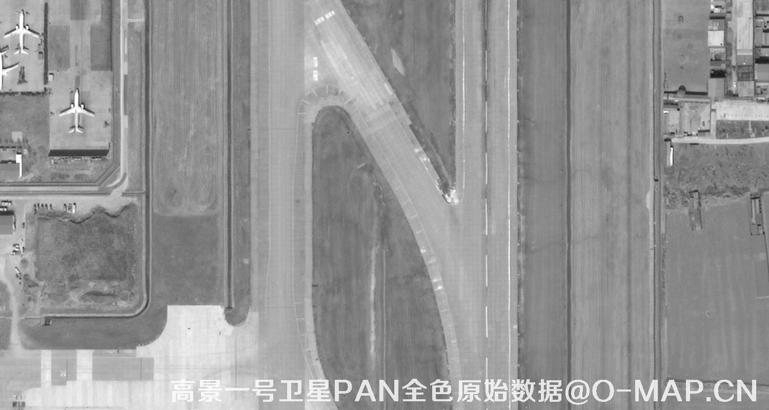 SuperView高景一号卫星的全色原始数据