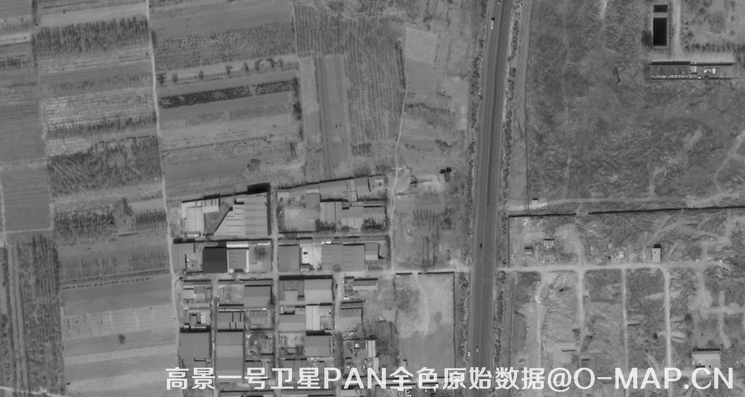 SuperView高景一号卫星的全色原始数据