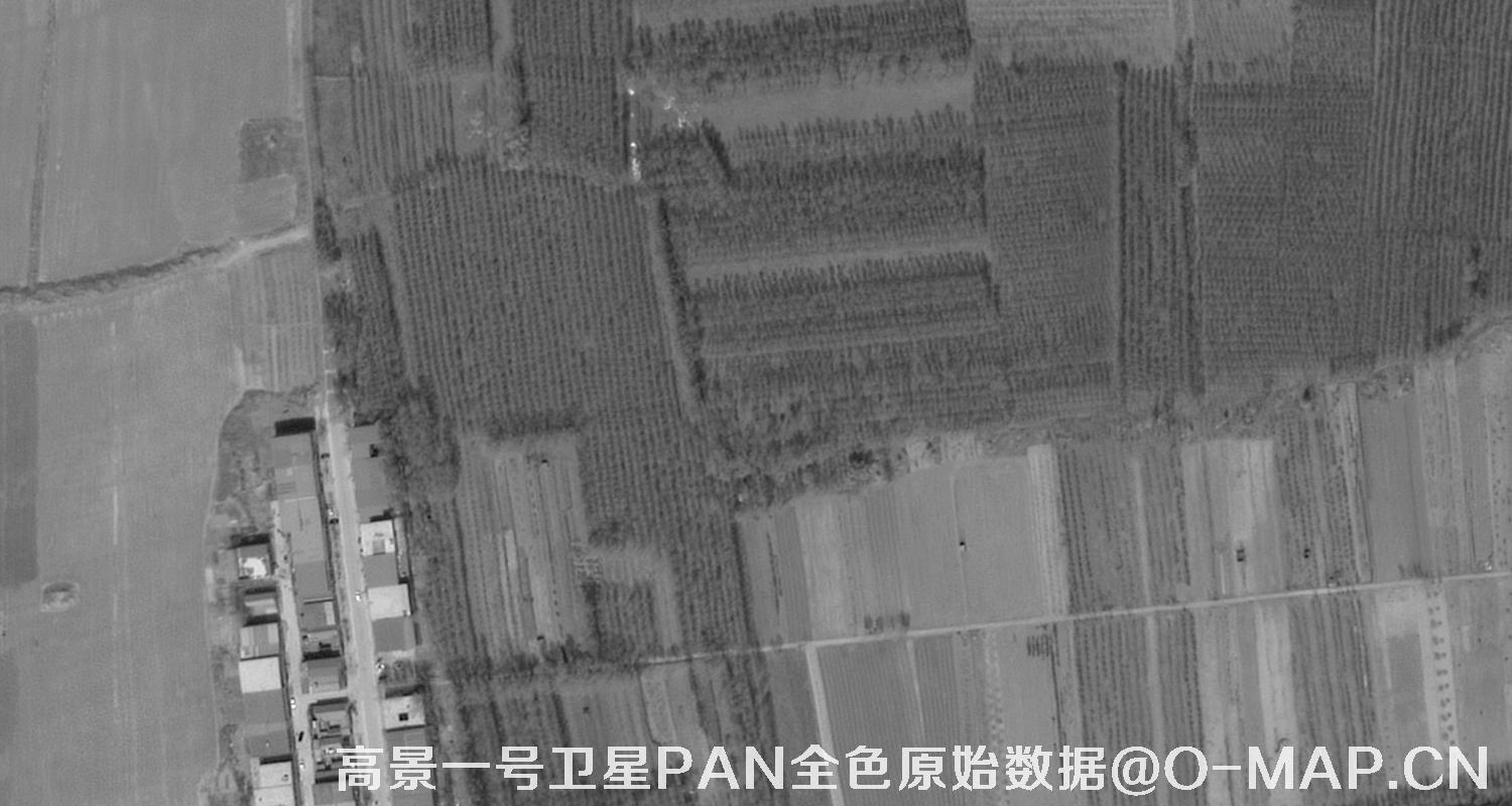 SuperView高景一号卫星的全色原始数据