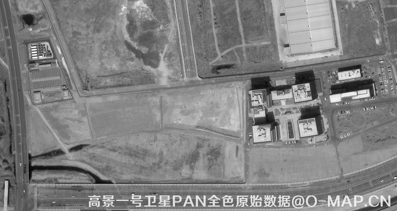 SuperView高景一号卫星的全色原始数据