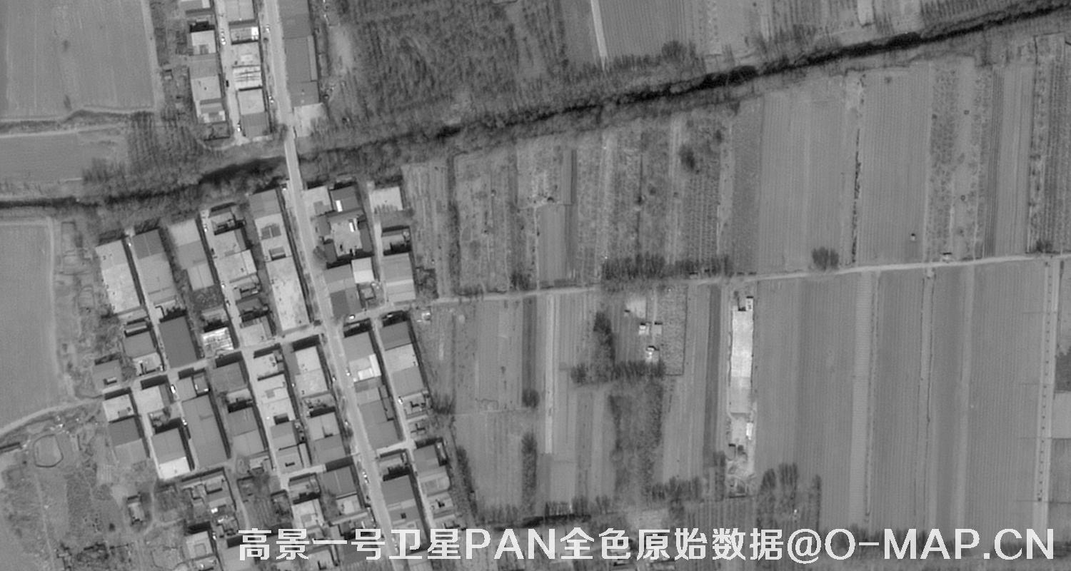 SuperView高景一号卫星的全色原始数据