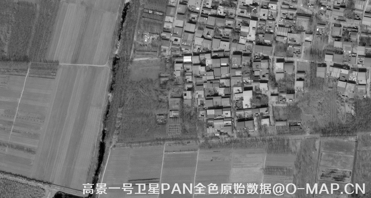 SuperView高景一号卫星的全色原始数据