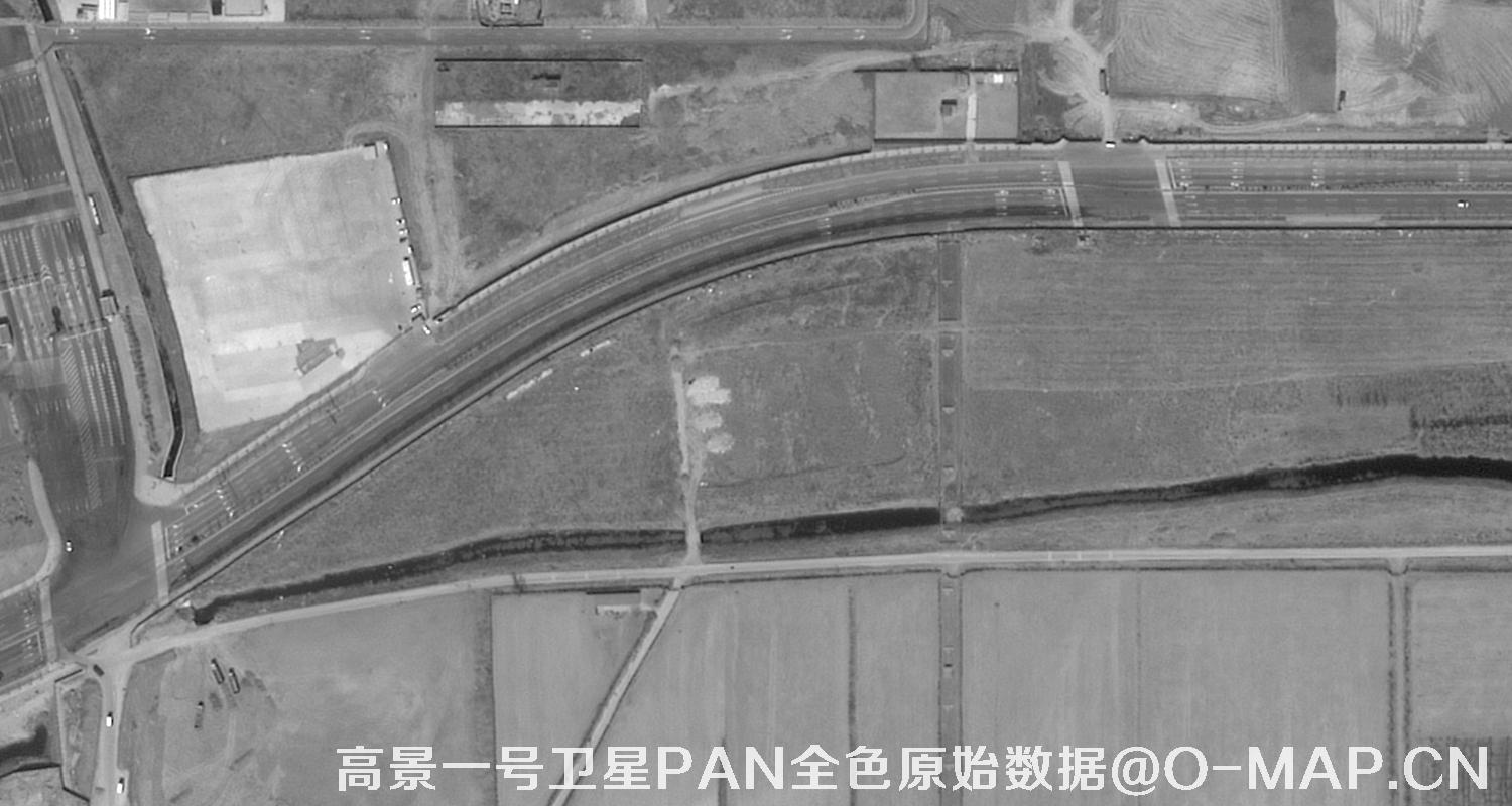 SuperView高景一号卫星的全色原始数据