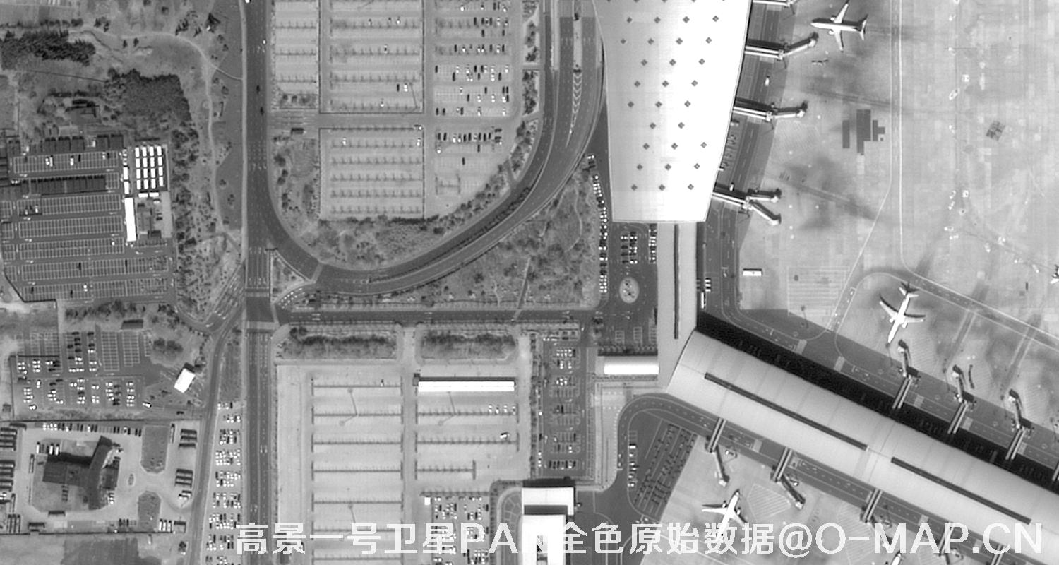 SuperView高景一号卫星的全色原始数据