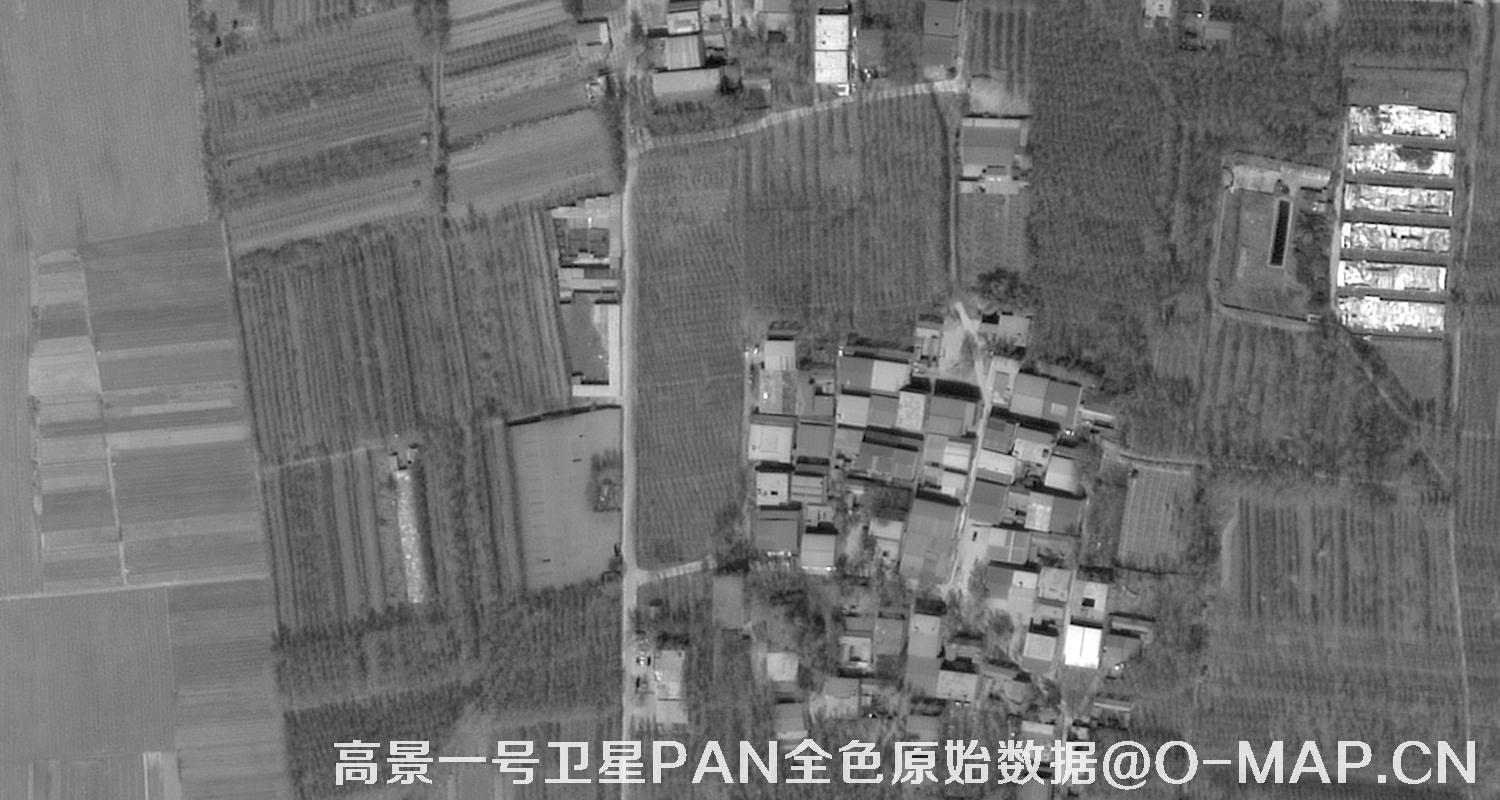 SuperView高景一号卫星的全色原始数据