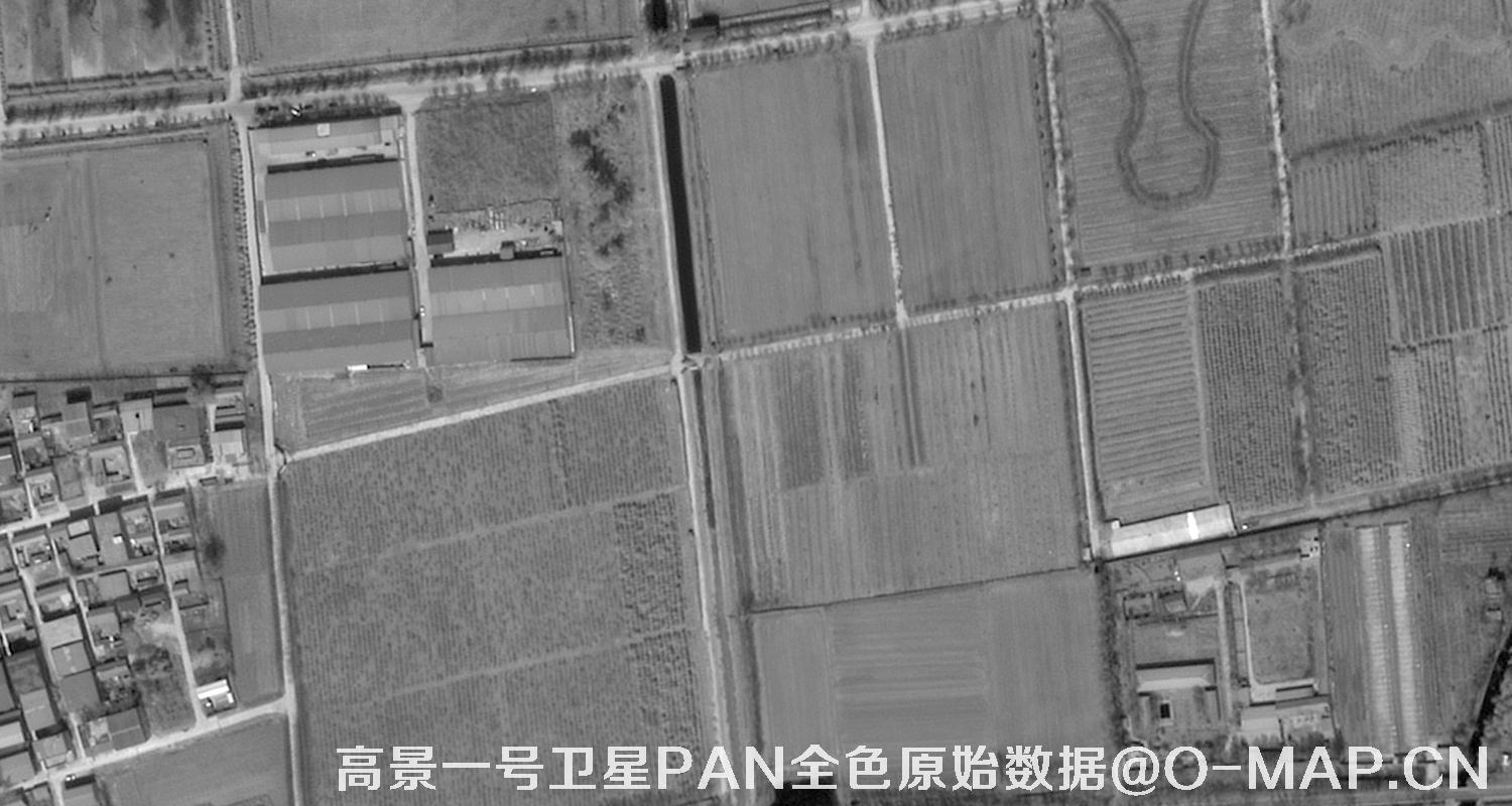 SuperView高景一号卫星的全色原始数据