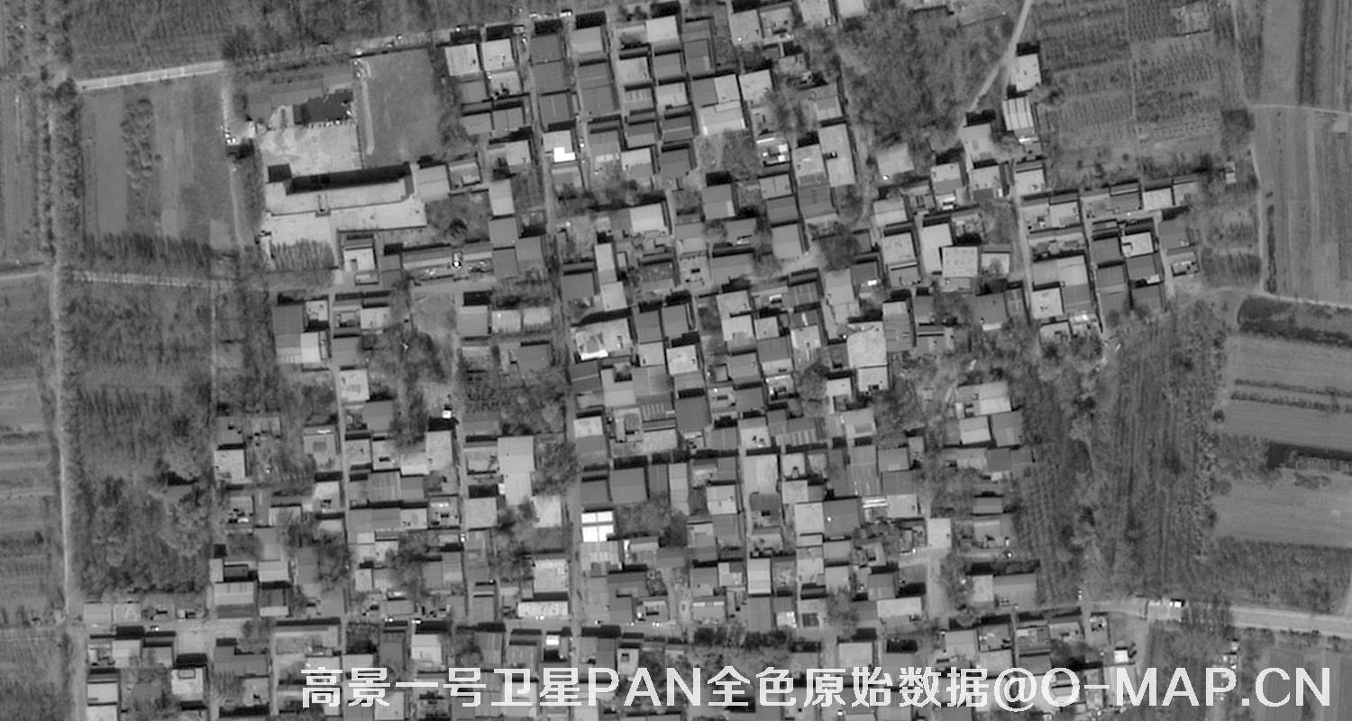 SuperView高景一号卫星的全色原始数据