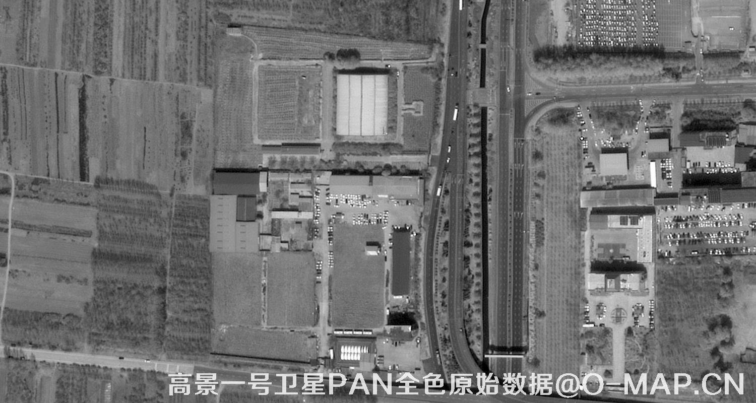 SuperView高景一号卫星的全色原始数据
