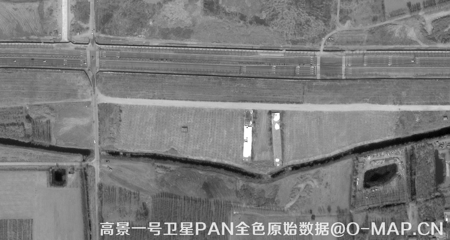 SuperView高景一号卫星的全色原始数据