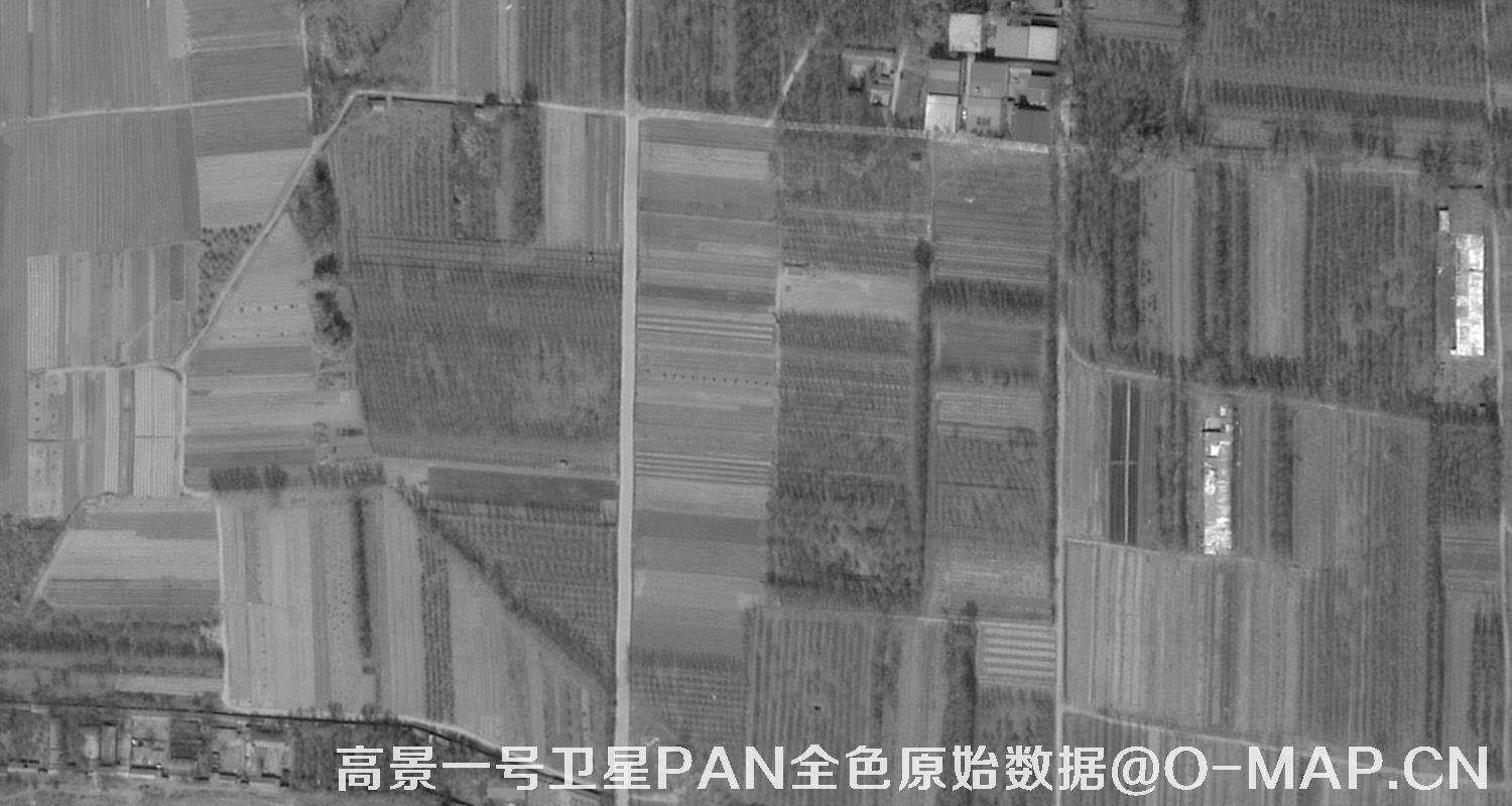 SuperView高景一号卫星的全色原始数据