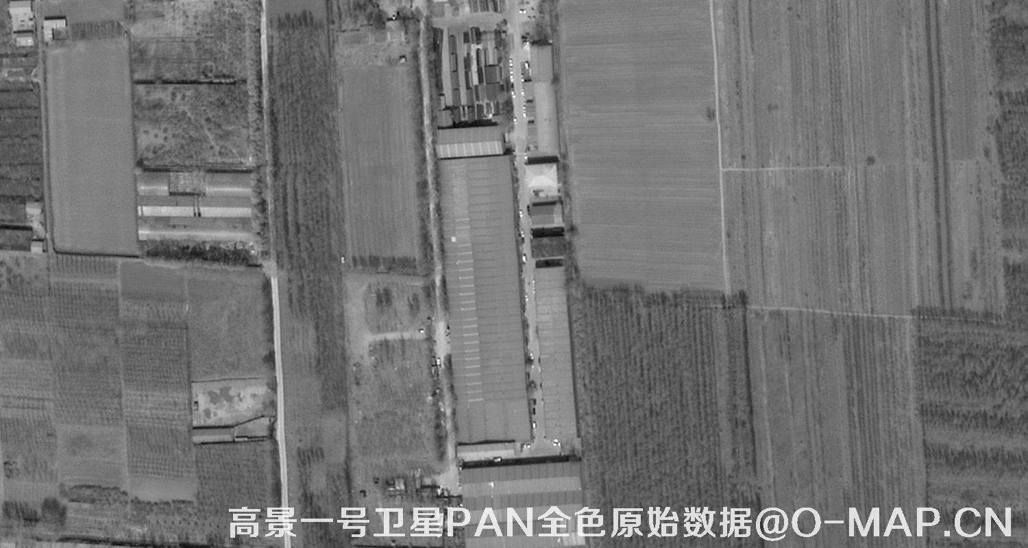 SuperView高景一号卫星的全色原始数据