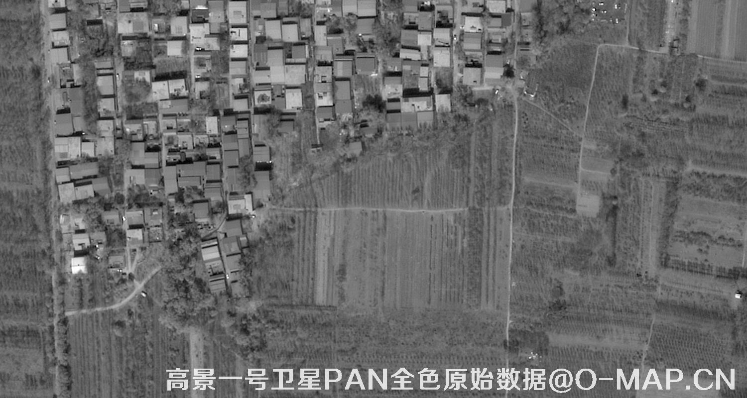 SuperView高景一号卫星的全色原始数据