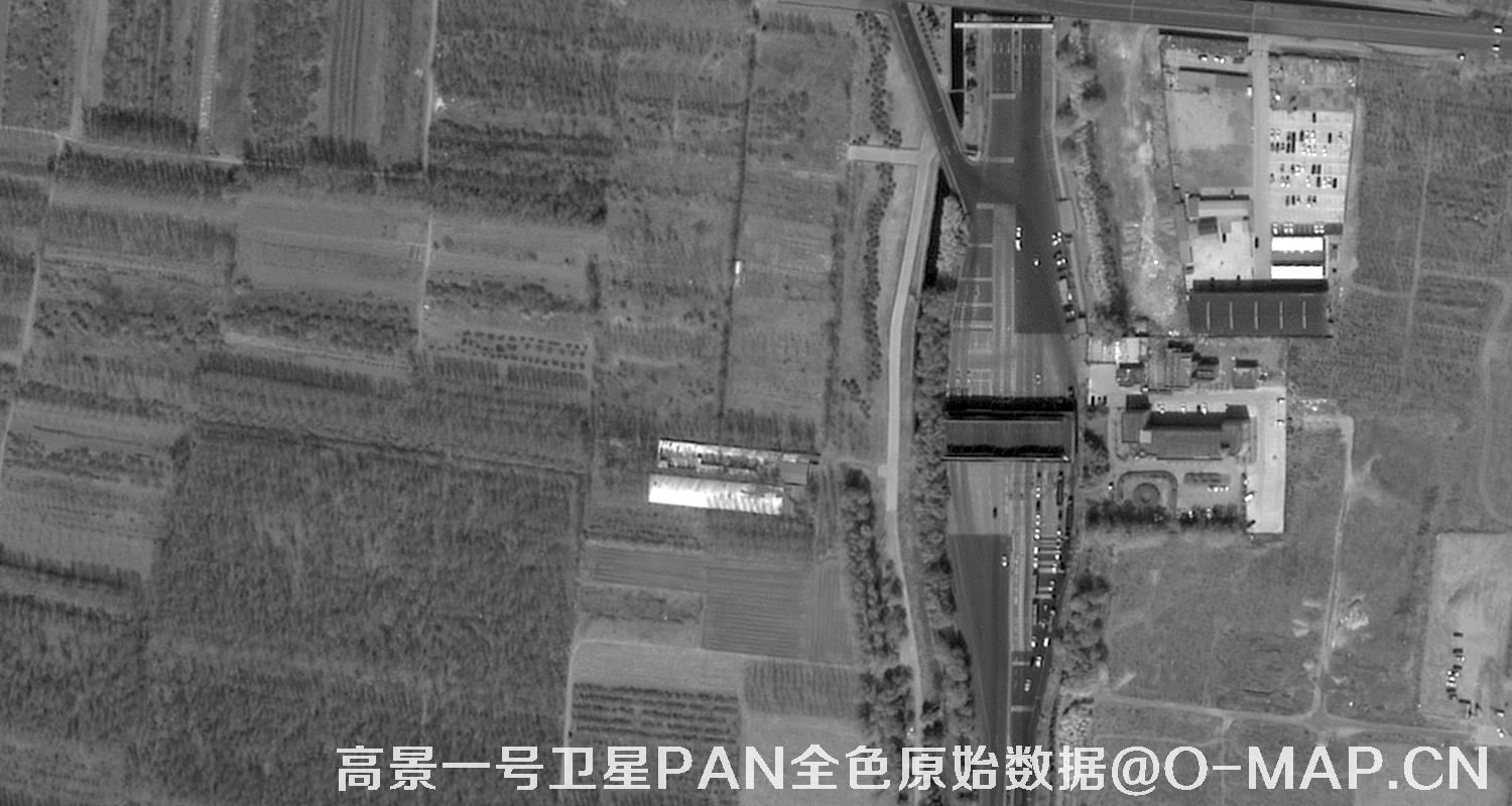 SuperView高景一号卫星的全色原始数据